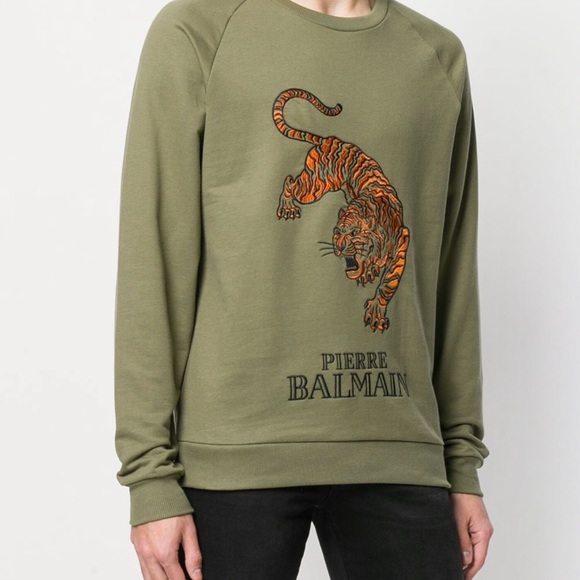 Pierre Balmain Tiger Print sweatshirt - Picture 7 of 8